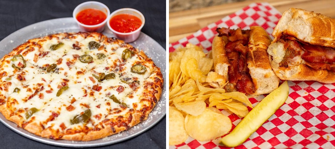 Foxhole Pizza and Subs Menu
