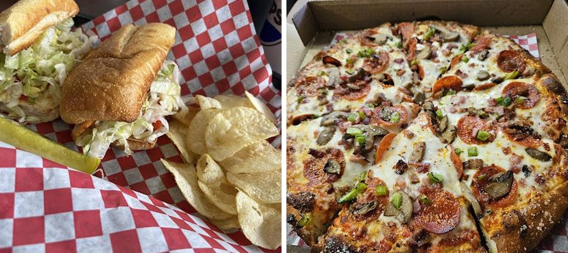 Foxhole Pizza and Subs Menu